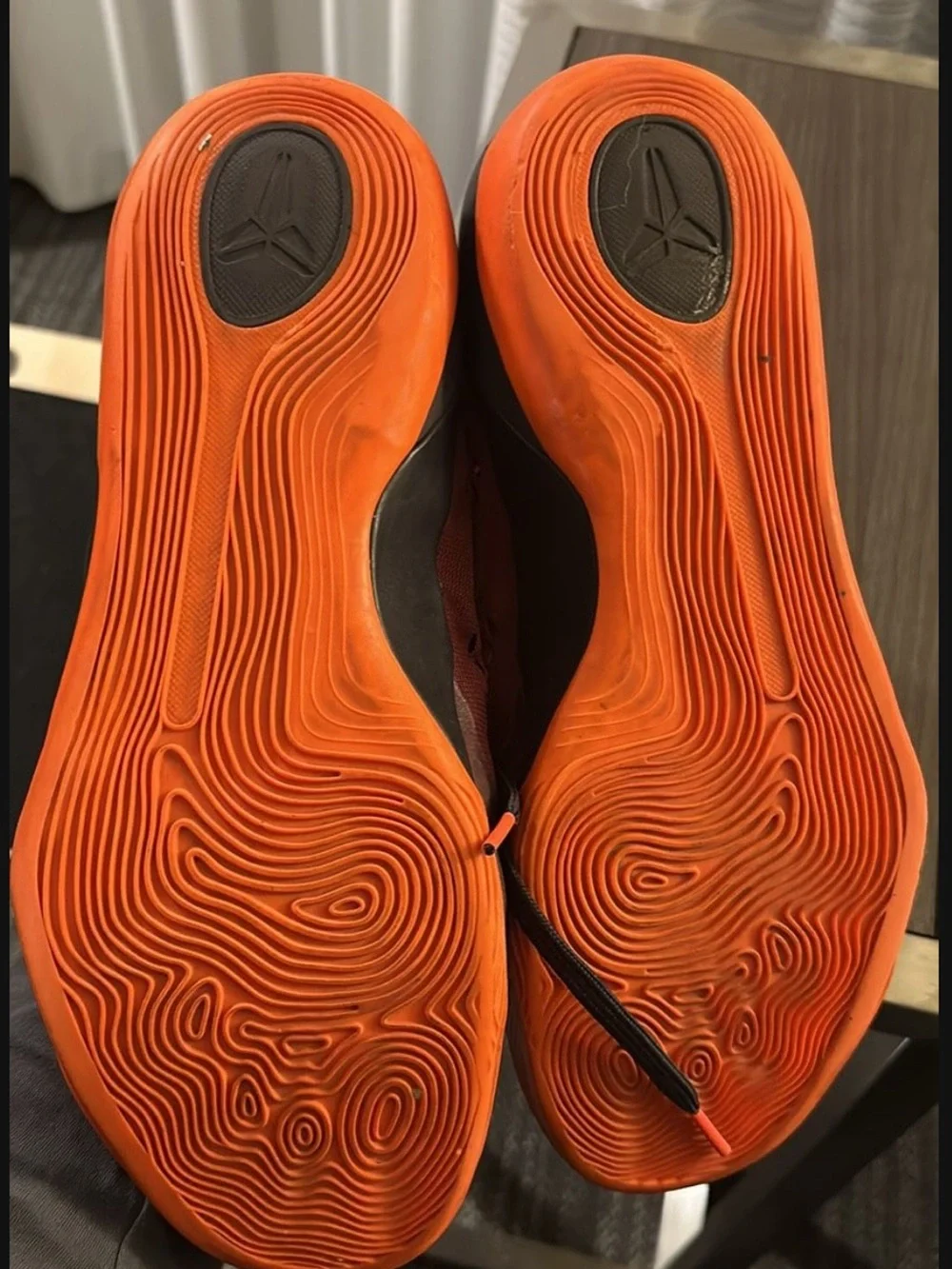 Kobe 9 deep garnet size 11